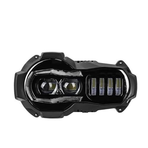 Phare universel moto pour BMW R1200GS 2004-2012 bloc optique avant LED étanche