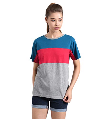 Image of KOTTY Women's Solid Regular Fit T-Shirt
