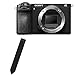 BoxWave Stylus Pouch Compatible with Sony Alpha a6700 - Stylus PortaPouch, Stylus Holder Carrier Portable Self-Adhesive for Sony Alpha a6700 - Jet Black