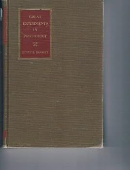 Hardcover Great Experiments in Psychology, Third Edition Book