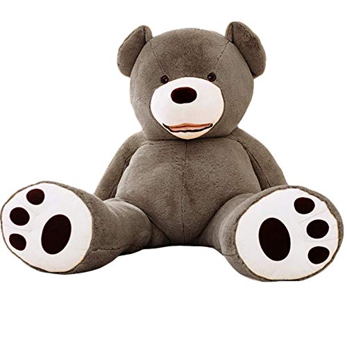 Riesenbär, Teddybär, Plüsch, XXL, Spielzeug, für Kinder, Geschenk, extra weich, niedlich, Geburtstag (Grau, 340) – Bild 4