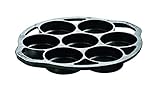 Lodge L7B3 Mini Cake Pan, 3-1/4 in Dia x 12-7/8 in L x 11.313 in W x...