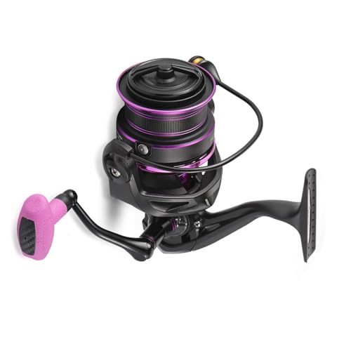 Moulinet rotatif de pêche en métal robuste Irfora pour lancer fluide en mer