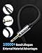 VICTECK Headphone Extension Cable, 23FT Hi-Fi Sound 3.5mm Extension Cable TRS Gold Plated Jack, 3.5mm Audio Cable Male to Female Aux Cord Extender Compatible with iPhone iPad Tablets Media Players