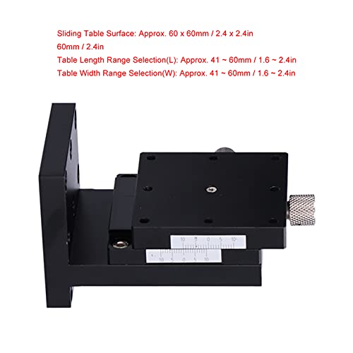 Fine Tuning Linear Stage, Displacement Manual Sliding Table Translation for Measuring Devices for Optical Equipment - Thumbnail 3