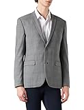 ESPRIT Collection Herren 121EO2G303 Business-Anzug Jacke, 032/GREY 3, 48