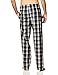 Fruit of the Loom Men's Woven Sleep Pajama Pant, Ebony, Large