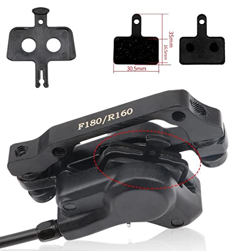 Image of MTB Bike Hydraulic Disc Brake Set Front Rear Brake Rear Disc Brake | Sporting Goods | Cycling | Bicycle Components & Parts | Brakes
