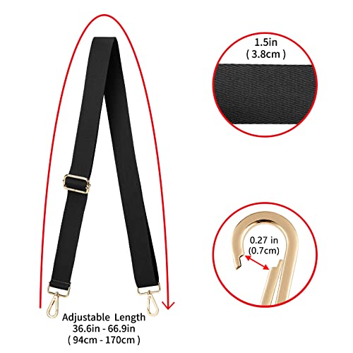 Image of ZOOEASS Wide Shoulder Strap (Solid),Adjustable Replacement Belt Crossbody Canvas Bag Handbag
