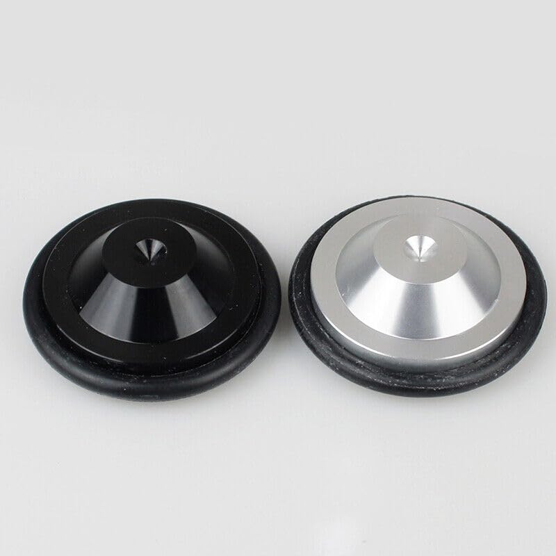 4pcs 33mm Aluminium Alloy Speaker Spike Base Pad Amplifier Isolation Stand Feet