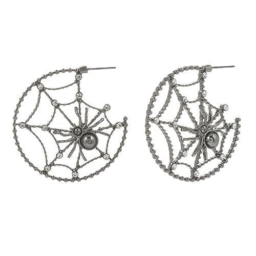 Madison Tyler Halloween Earrings for Women | Skeleton | Skull | Ghost | Pumpkin | Spider web | Wizard hat | Trick or Treat | Halloween Dangle Earrings Gift