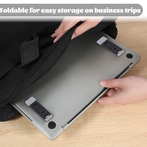 Base portátil ajustable para teclado y laptop, plegable y compacta miniatura 5