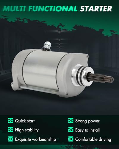 Image of SCITOO Starter Motor fit for Polaris for Ranger XP 900 2013-2019,for Ranger XP 900 Crew 2014-2019 Replacement Starter 4014037