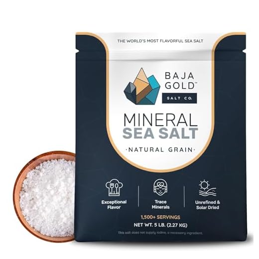Baja Gold Mineral Sea Salt 5lb