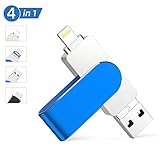 ►【Sorgenfrei】Wir bieten 12 Monate Garantie auf das Memory Stick iPhone und 24 Stunden schnelle Antwort, so dass Sie ein angenehmes Einkaufserlebnis haben.Warme Tipps: Dieser USB ist nicht mit dem iPad Pro kompatibel. Dieser USB hat nur eine Verschlüsselungsfunktion, wenn er auf dem iPhone verwendet wird.
