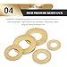 20 Pieces Brass Flat Gasket Washer, M8 Metal Seal Rings Suitable for Automotive Maintenance and Industrial Repair,M8×24×1.5mm(M8x20x2mm)