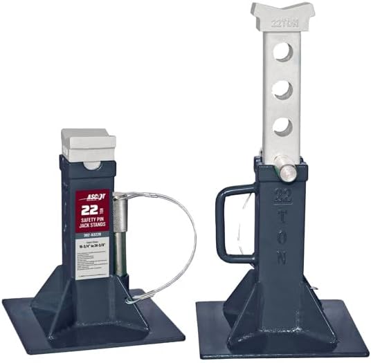 Ascot 22 Ton Jack Stands (Set of 2)