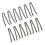 VANZACK 12個 アウトドアブーツスト 弾性ブーツスト アウトドアブーツブラウジングスト ブーツ用のロープ ポータブルブラウススト ブーツ用品 アルミニウム合金