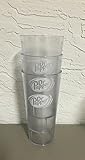 New (3) Dr. Pepper Restaurant Clear Plastic Tumblers Cups 32 oz Carlisle