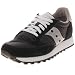 Saucony Originals Women's Jazz Original Classic Retro Sneaker, Black/Grey, 6.5 M US