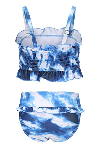 Image of Moon Tree Girls Two Piece Bikini Swimsuits Bathing Suit Athletic Swim Suit