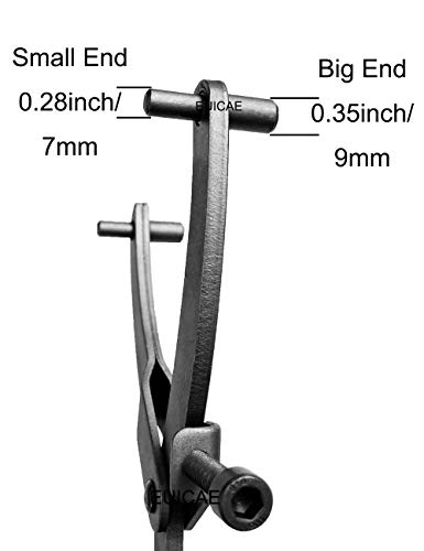 Image of EUICAE Spanner Wrench Set - Adjustable Wrench Holder, Hub, Flywheel, Sprocket, Fan Clutch Removal Tool for Scooter & Motorcycle Accessories (Type A+B)