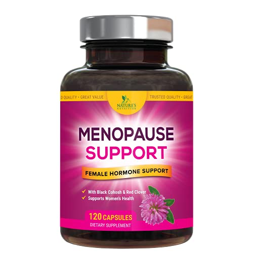 Menopause Supplements Extra Strength Hot Flash Support 1256 mg - Menopause Support for Women - Made in USA - Natural Support with Black Cohosh, Dong Quai & Soy Isoflavones - 120 Capsules Menopause Supplements Extra Strength Hot Flash Support 1256 mg - Menopause Support for Women - Made in USA - Natural Support with Black Cohosh, Dong Quai & Soy Isoflavones - 120 Capsules
