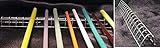 Devardi Glass Lampwork 8 inch, Glass Rod and Tool Rest