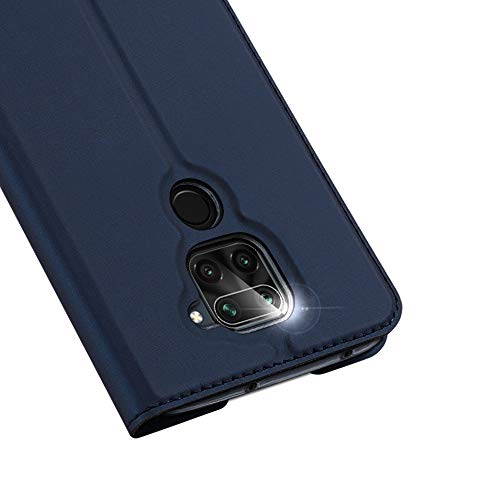 Greaked DUX DUCIS para Xiaomi Note 10 Lite/Redmi Note 9/Note 10X 4G Capa de couro com compartimento