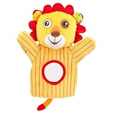 パペット 【国内検査機関検査済み】ぬいぐるみ ハンドパペット (ライオン)