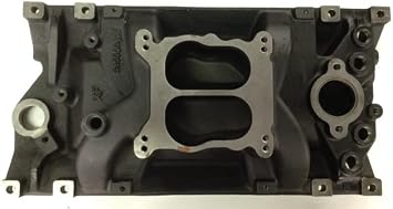 Cast Iron Marine Intake Manifold for Mercruiser, Volvo Penta, Indmar engines years 1997-2015. 5.0L, 5.7L. 4BBL Vortec 8 Bolt. Replaces 8M0061387.