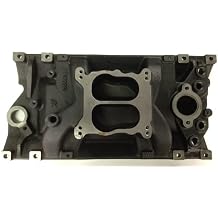 Cast Iron Marine Intake Manifold for Mercruiser, Volvo Penta, Indmar engines years 1997-2015. 5.0L, 5.7L. 4BBL Vortec 8 Bolt. Replaces 8M0061387.