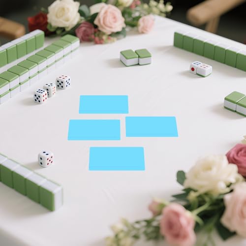 Mahjong Line Reader 8 piezas guía manual azul miniatura 7