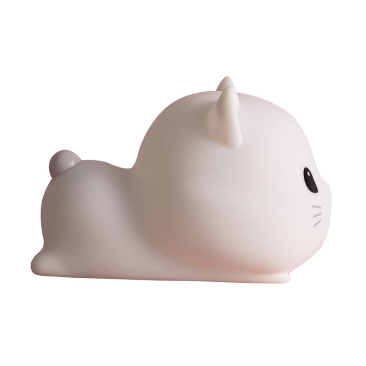 Homoyoyo 1pezzi Lampada Notturna Usb Forma Di Gatto Controllo Delle Carezze Luce Da Notte Decorativa Per Scrivania e Stanza