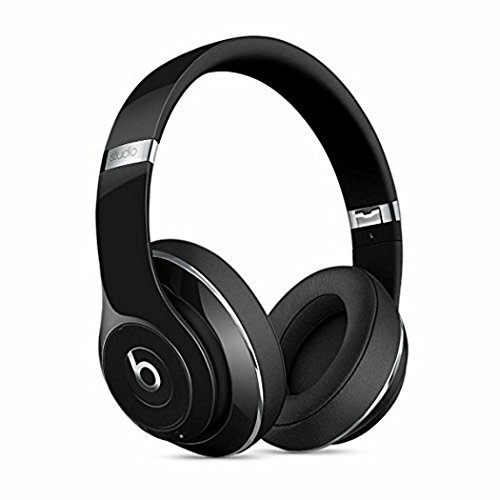 Beats Studio2 Wireless Over-Ear Headphones Gloss Black Noise Reduction (Renewed)