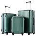 COOLIFE 3-Piece Suitcase Set 28+24+20 Inch, Hardshell ABS+PC Luggage Set