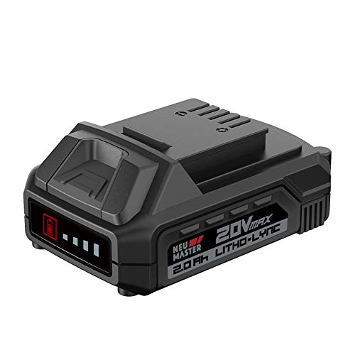 NEU MASTER NBT0021 20V Max. 2.0Ah Lithium Ion Battery-Pack NBT0021 (NOT Works with Charger NCH0012)