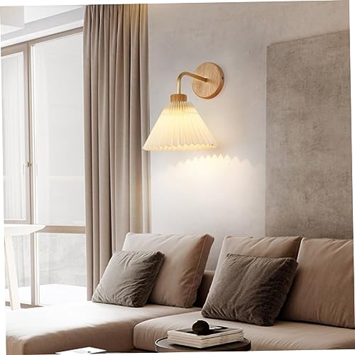 Lámpara de pared sencilla para eliminar la fatiga visual con luz cálida E27 7