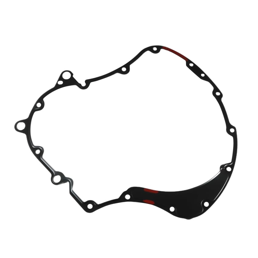 Stator Gasket Stator Cover Gasket Compatible with OEM: 25080-01K, for Harley Davidson VRSCAW 1HFZ VRSCAW V-Rod 2007, for Harley Davidson VRSCA 1HAZ VRSCA V-Rod 2002-2006
