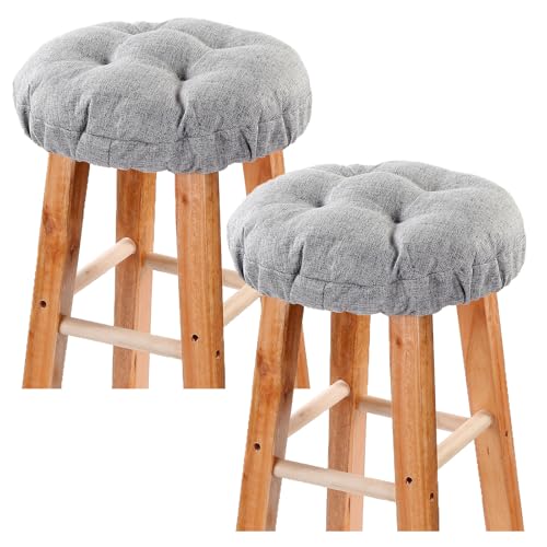 LYLNBYWK 12 inch bar stool covers grey