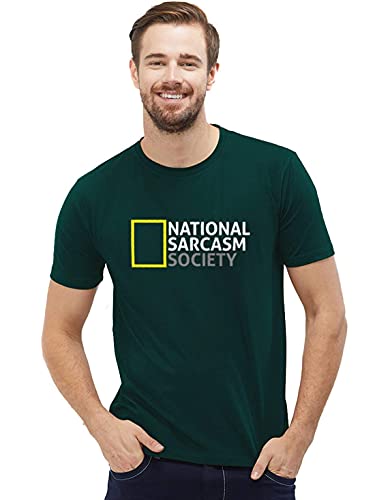 Image of Wear Your Opinion Mens Graphic Printed T-Shirt (Design: Sarcasm Society)
