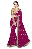 Anmerkung: Dieser Sari ist von 5,5 Metern Länge (FREIE GRÖSSE) kommt mit einem zusätzlichen unstitched Blusenstück / Gewebe von 0.8 Metern Länge, befestigt mit dem Saree selbst. Gibt es nicht Unterhemd (Unterröcke) oder fallen Pico. Bezahlen Sie für beschleunigtes Verschiffen, um das Sari zu erhalten, das in 3-5 Tagen geliefert wird.