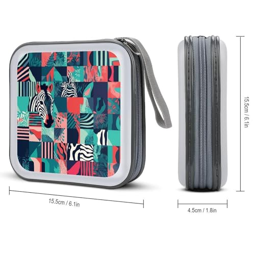 Mallette CD rigide au design artistique pour collection de 40 DVD - 2