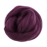 Trimits Lana Naturale Roving 50g – Morbida Matassa Per Infeltrire, Filare E Creare – Pastelli Assortiti