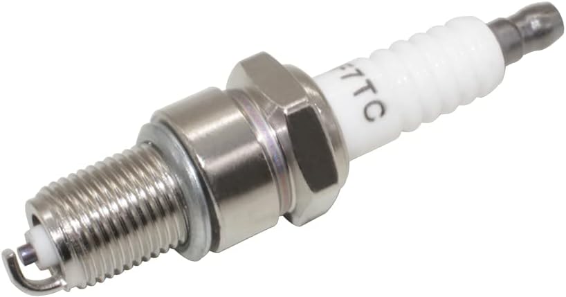 F7TC Spark Plug Compatible with GX120 GX160 GX200 GX240 GX270 GX340 GX390 4-Stroke Engine Generator Lawnmower Chainsaw Tractor Water Pump Rototiller Go Tillage Polishing Machine (Pack of 2)