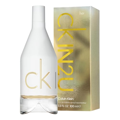 Calvin Klein CK IN2U Eau de Toilette for her, floral-fruchtiger Damenduft, 100ml 2