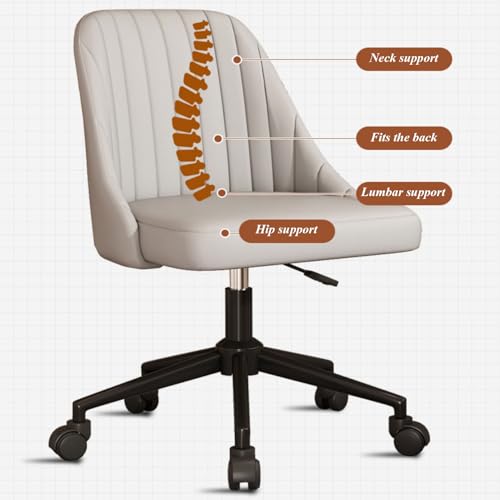 Chaise d'ordinateur ergonomique mi-dossier pour éviter le mal de dos - 6
