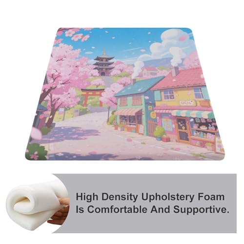 Cojín adecuado para muebles de patio con acabado Sakura de alta resistencia 4