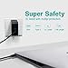 USB C Charger Fit for Samsung Chromebook Plus Pro - (Compatible with Chromebook 4 XE513C24 XE510C24 V2 XE520QAB XE521QAB XE525QBB PA-1300-87)(with UL Safety Certification)