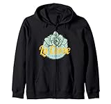 Córcega Retro suculento Recuerdo Vintage Isla de Francia Sudadera con Capucha